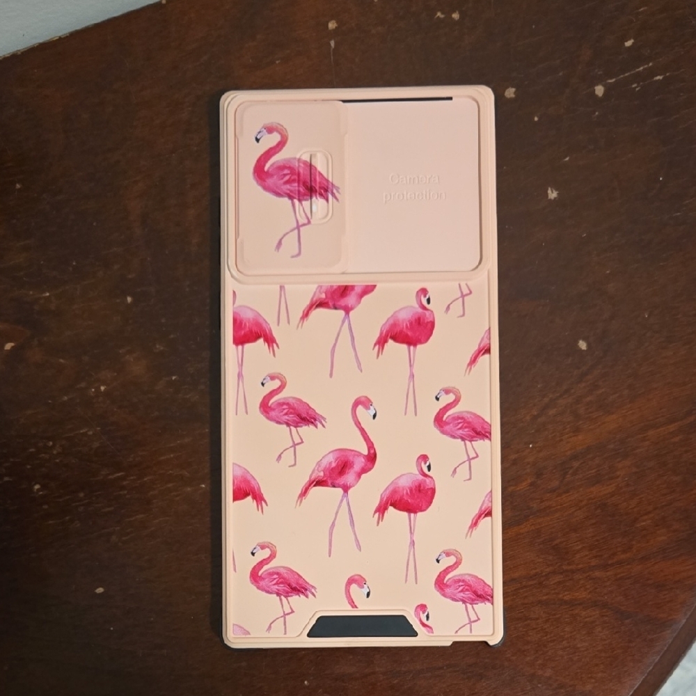 LAST CALL: Samsung S22 Ultra-  Flamingo Pattern and Solid Color Phone Cases - Picture 4 of 6